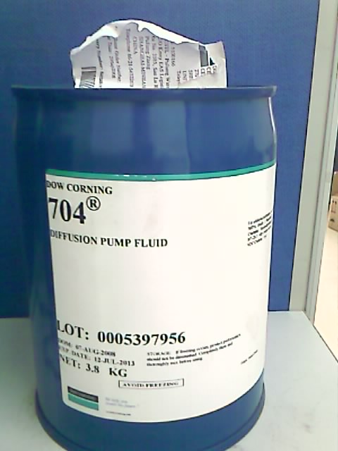  DOW CORNING 704 Diffusion pump fluid